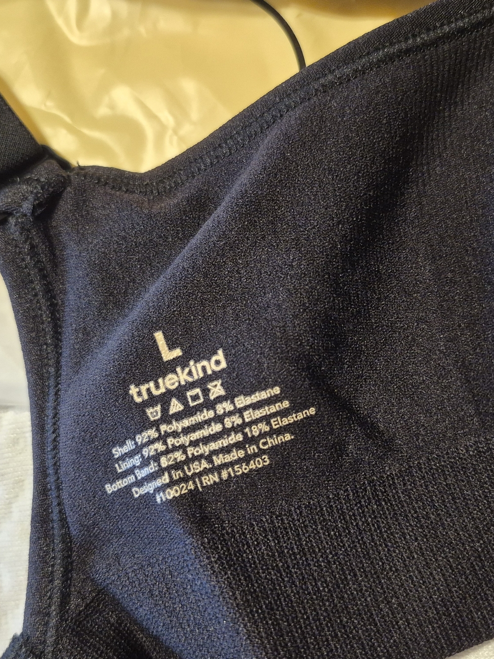 Truekind Everyday Comfort Wireless Shaping Bra - Black - Picture 5 of 7